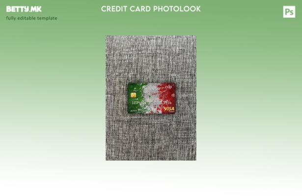 модерен стил Италија Cassa Depositi e Prestiti банка виза класична картичка phot